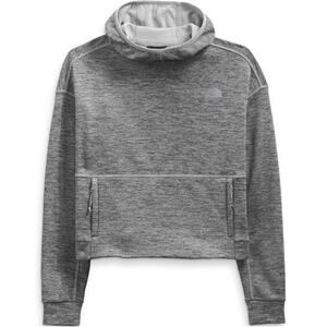 The North Face Canyonlands Crop Pullover Hooded Sweatshirt Womens Medium Grey